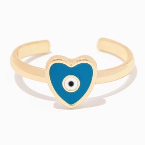 Fraiser Sterling Blue Heart Ring